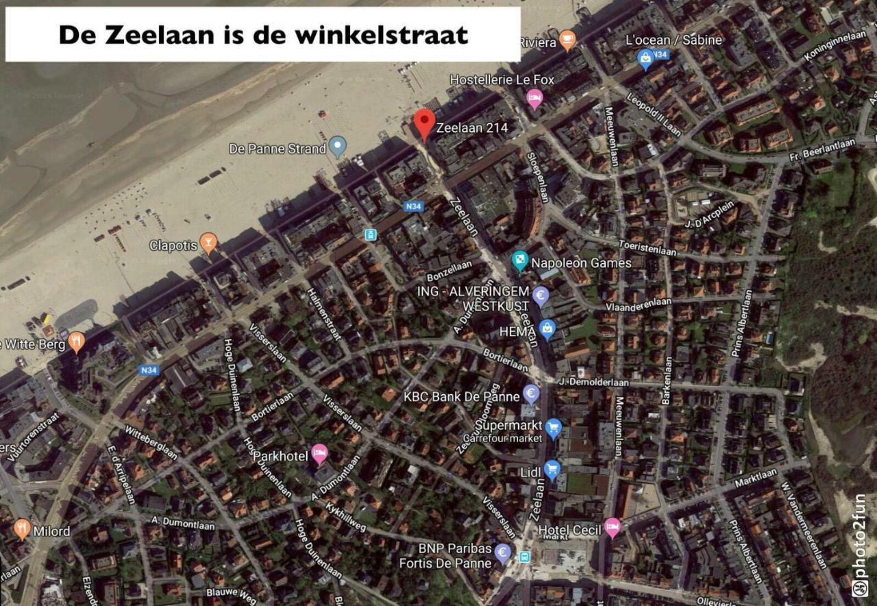 Residentie Albert-1, App.202, Zeelaan 214 La Panne Extérieur photo